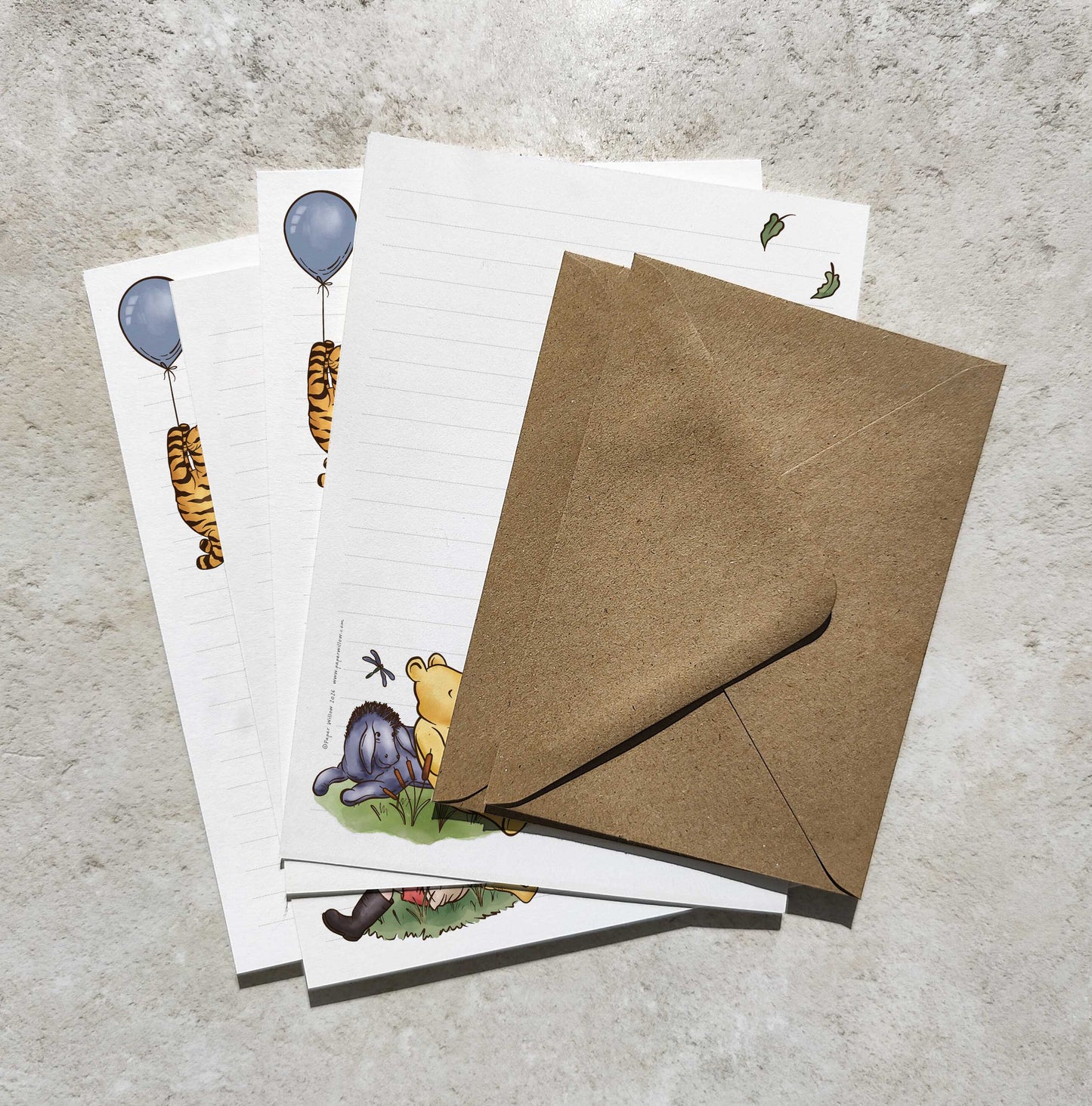 Winnie Letter Writing Set