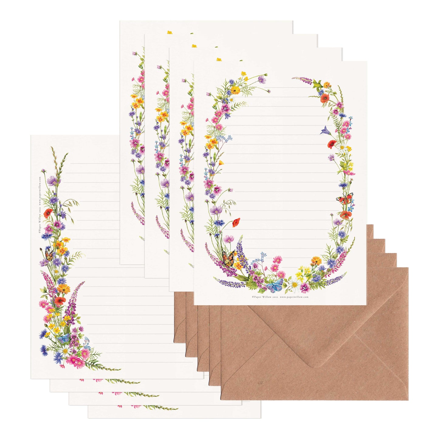 Wildflower Letter Writing Set DL