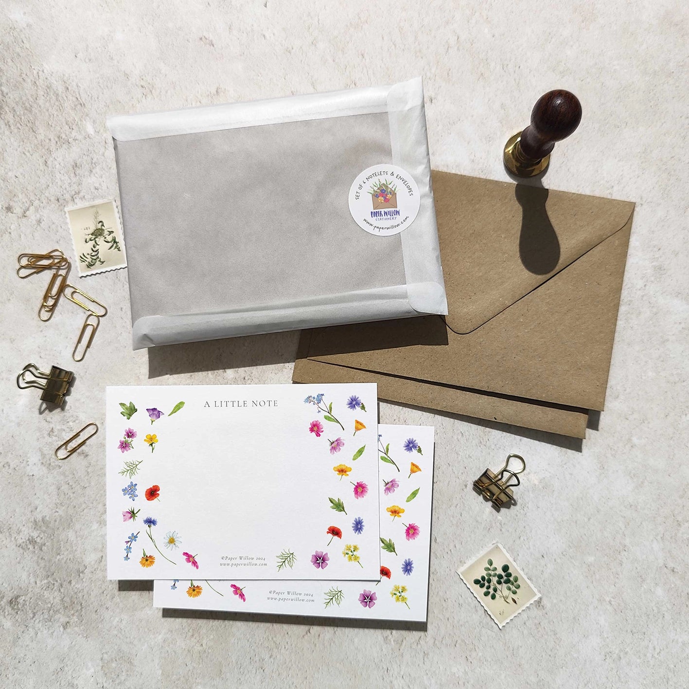Wildflower scatters Notelet Gift Set
