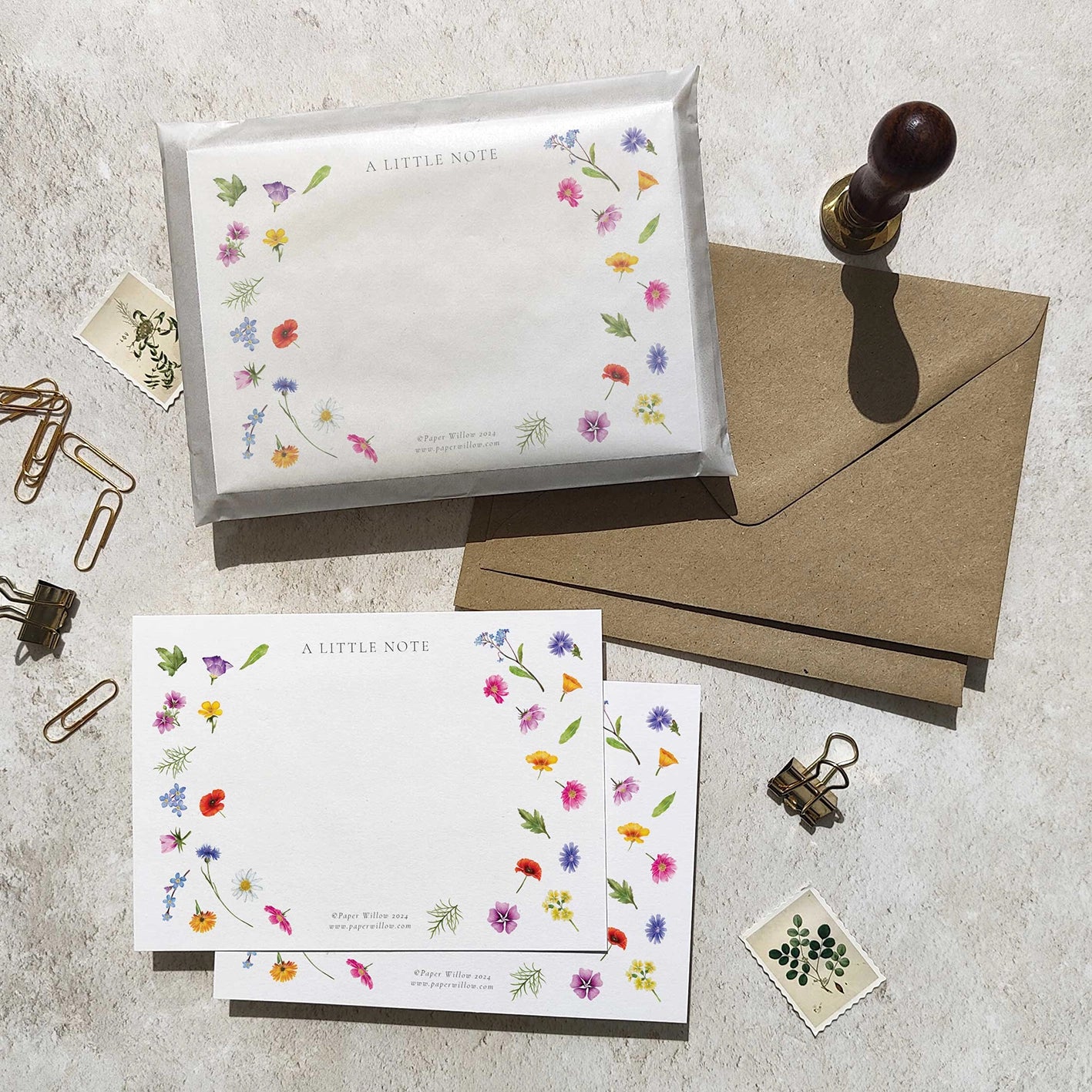 Wildflower scatters Notelet Gift Set
