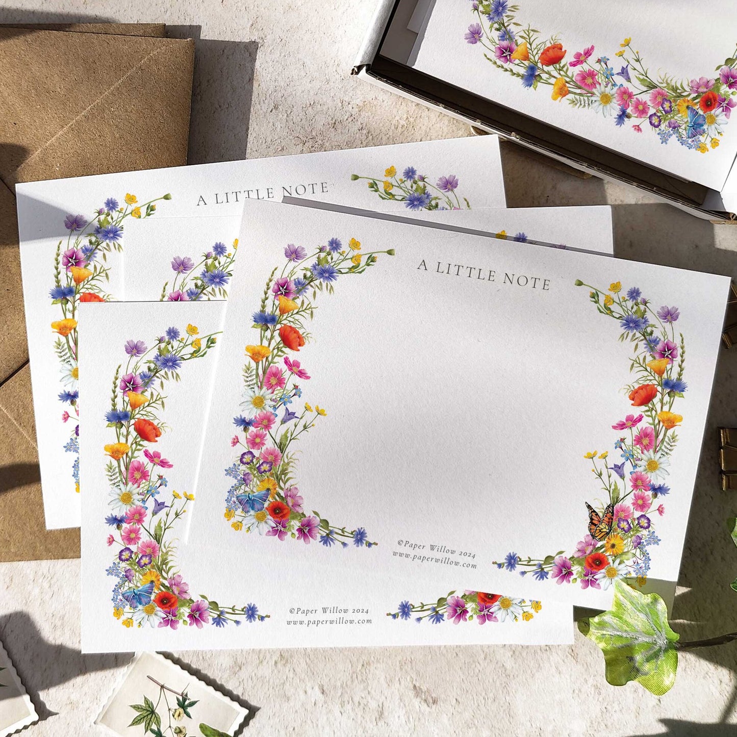 Wildflowers Notelet Gift Set