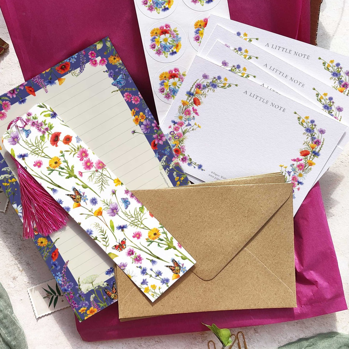 Wildflower Stationery Gift Set