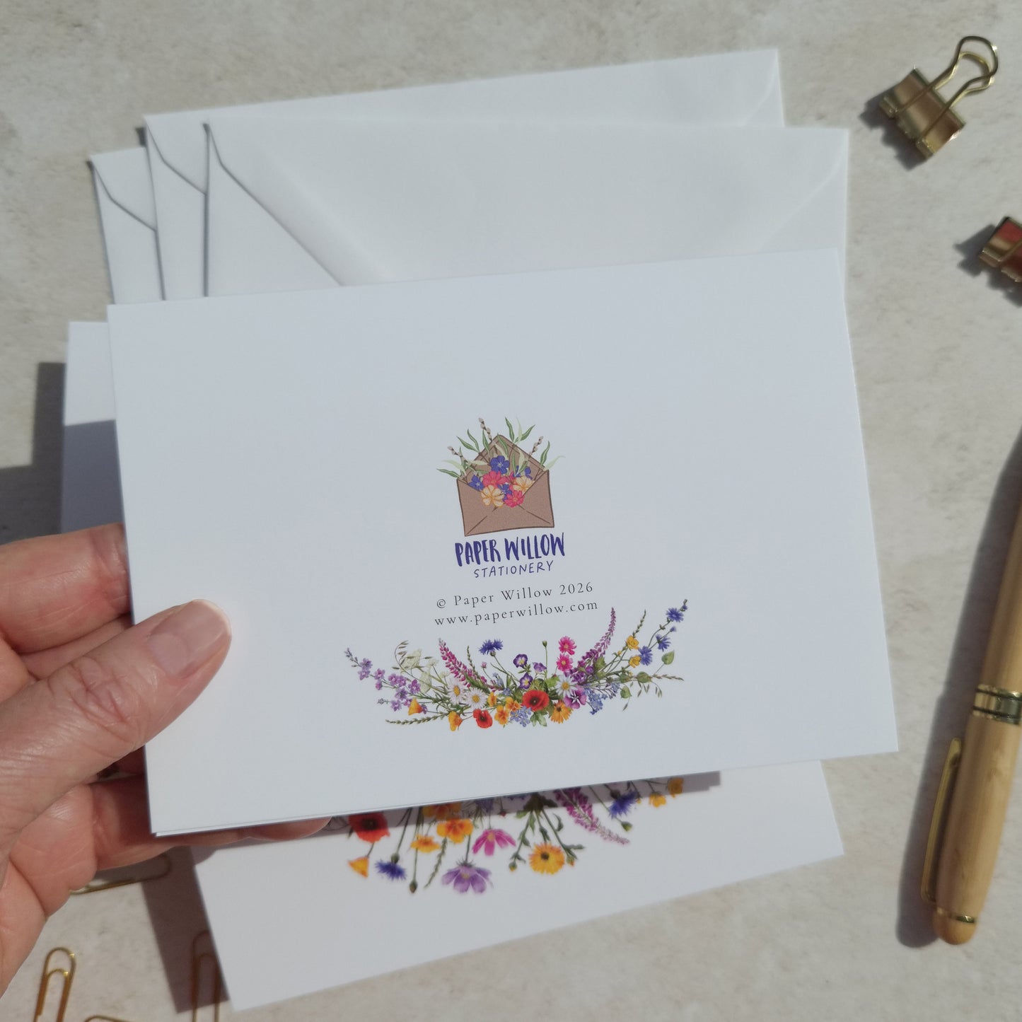 Wildflower Thank You Cards