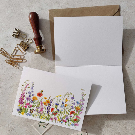 Wildflower Meadow Note Cards & Envelopes