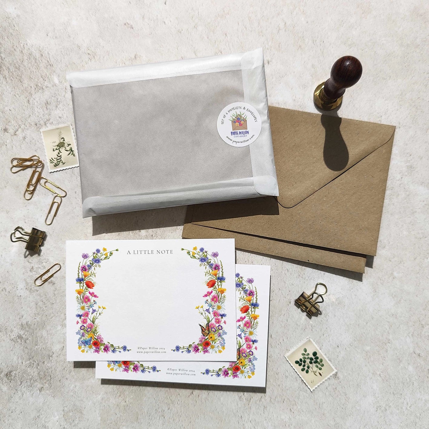 Wildflowers Notelet Gift Set