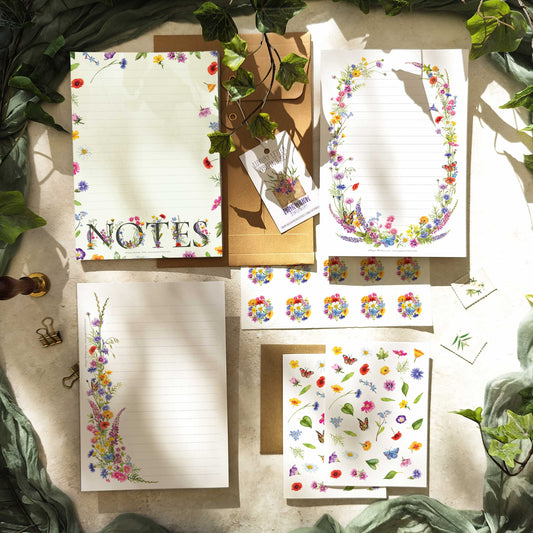 Wildflower Notes Letter Writing Set