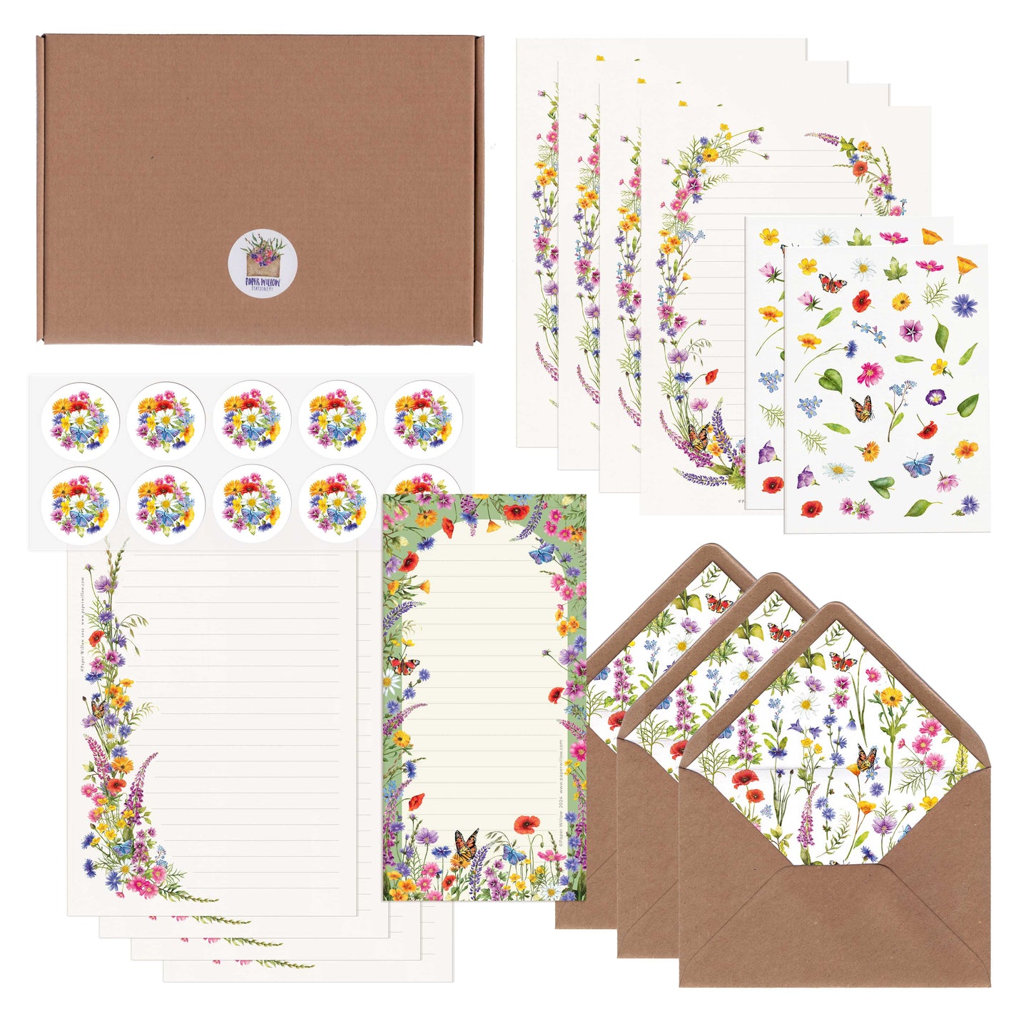 Wildflower Letter Writing Set DL