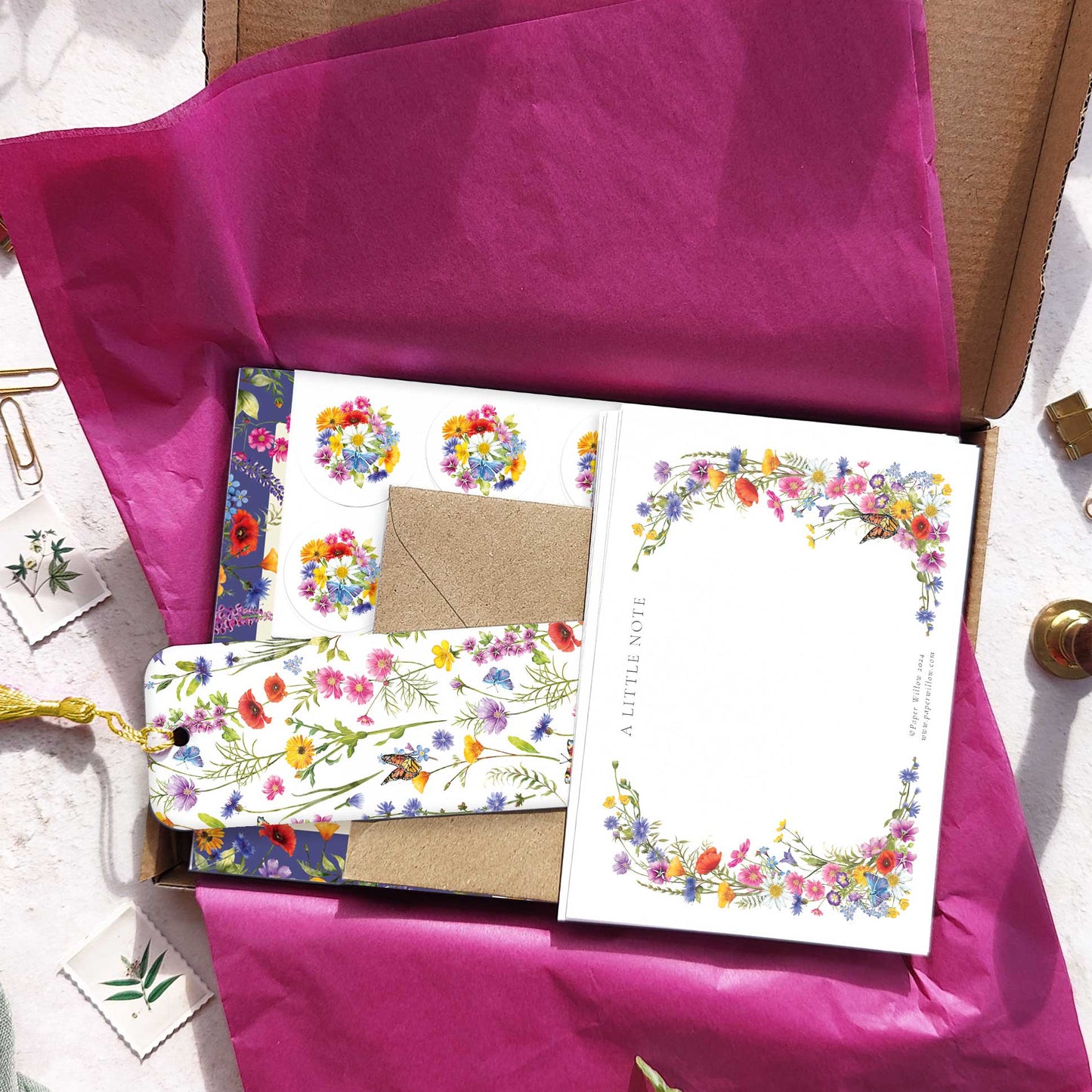 Wildflower Stationery Gift Set