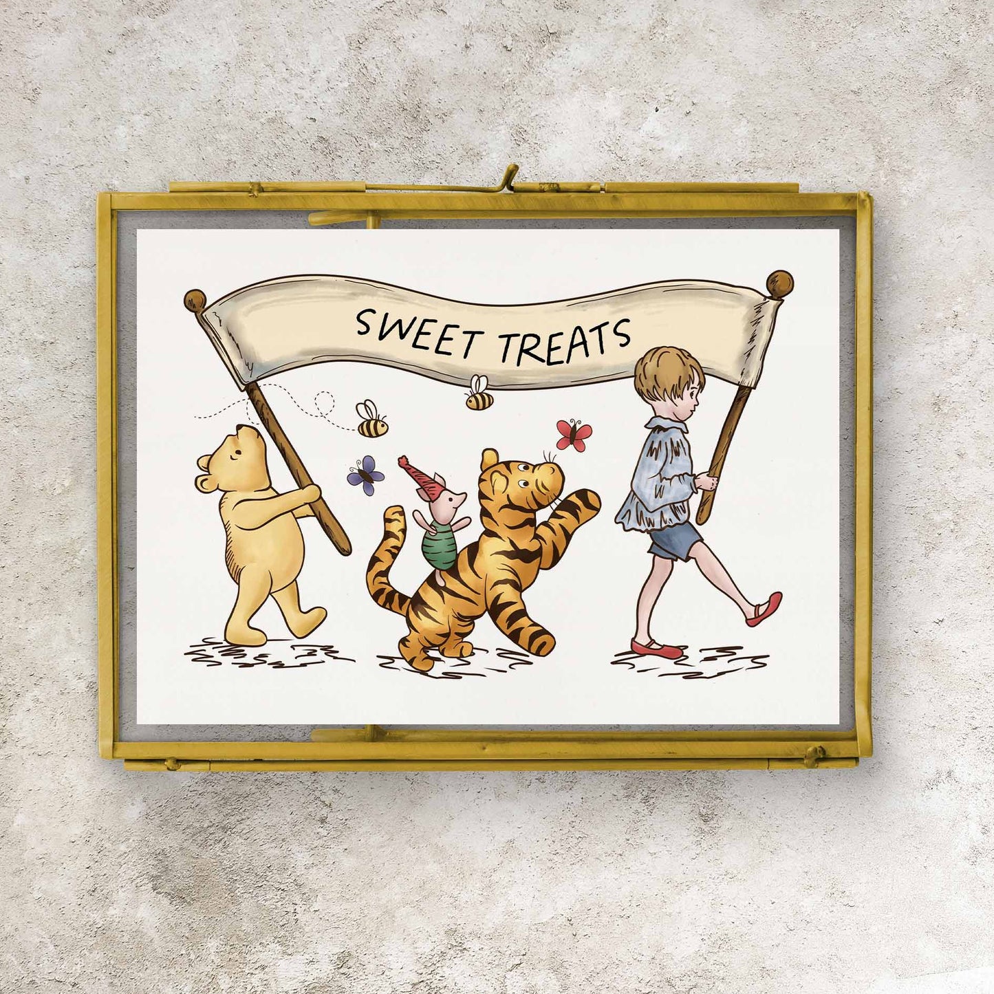 Winnie Party Signs (Landscape banner)
