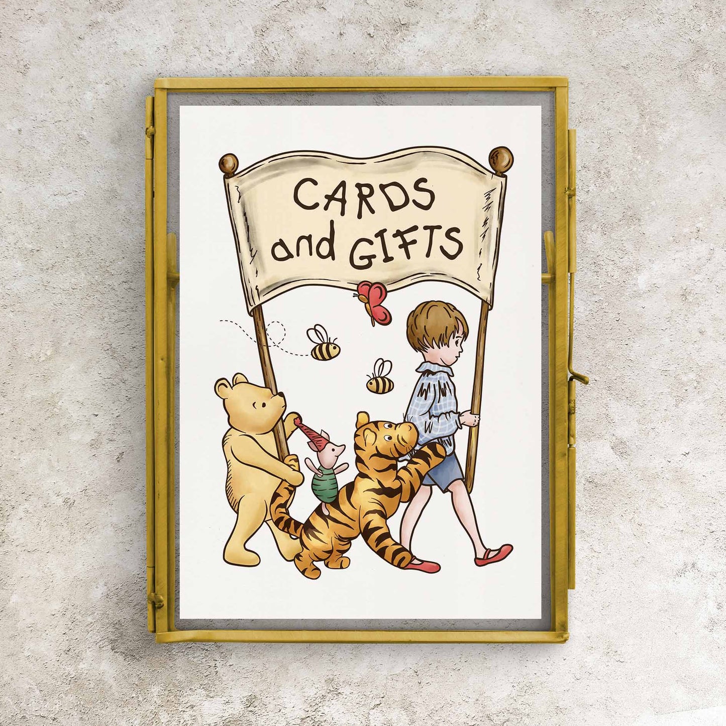 Winnie Party Signs (Portrait banner)