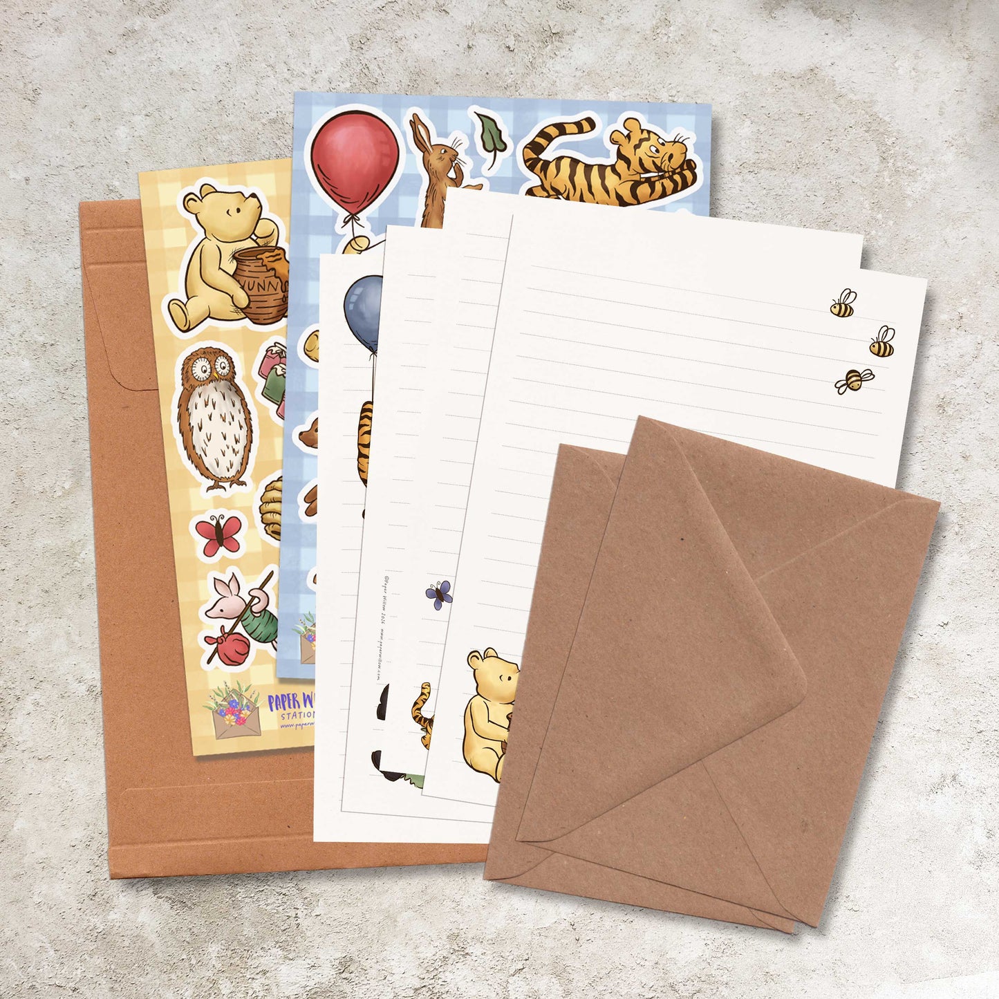 Winnie Letter Writing Set