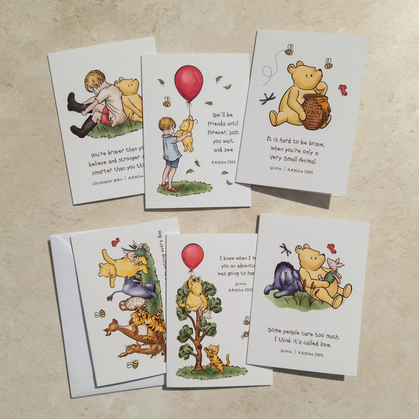 Deluxe Winnie Letter Writing Set
