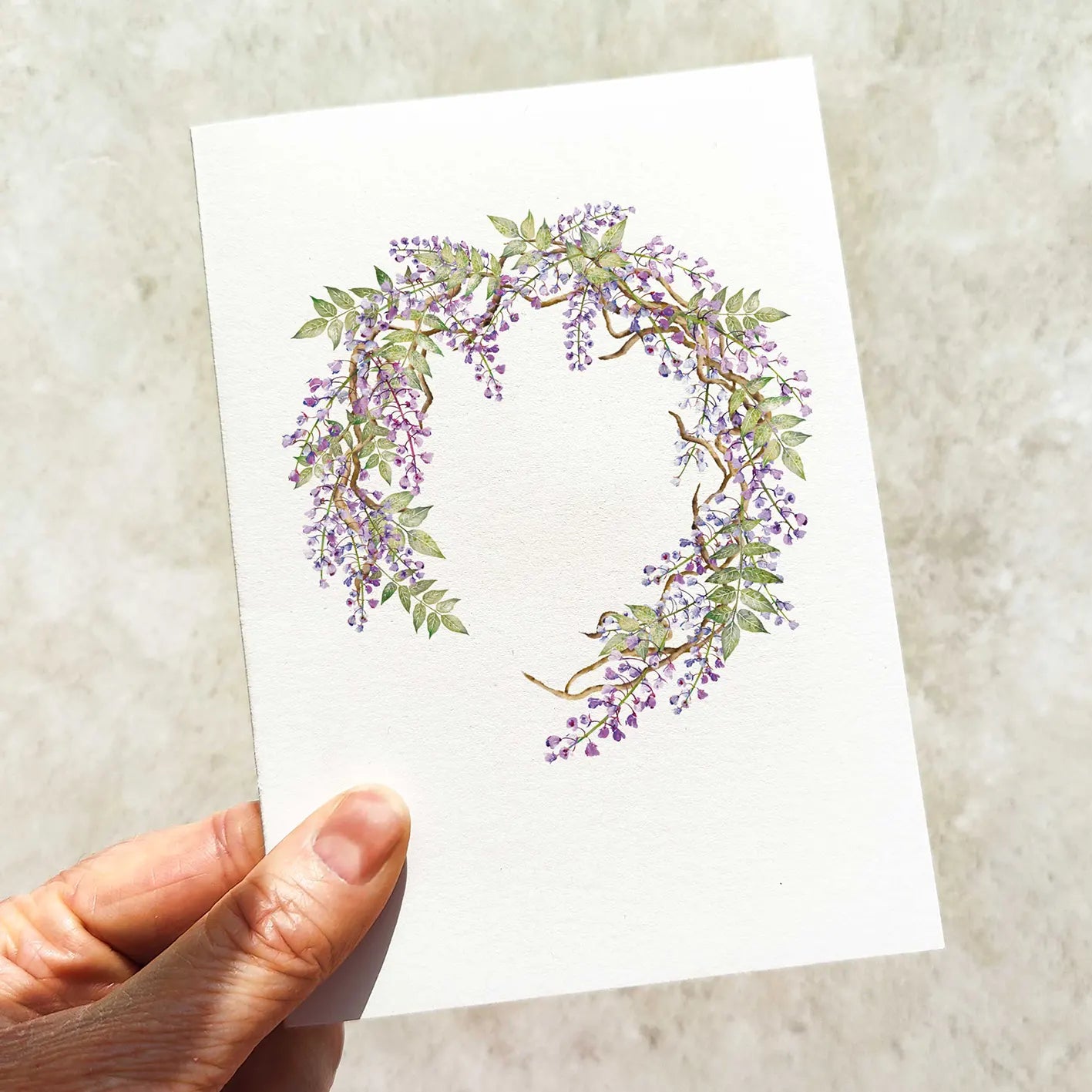 Regency Wisteria Note Cards
