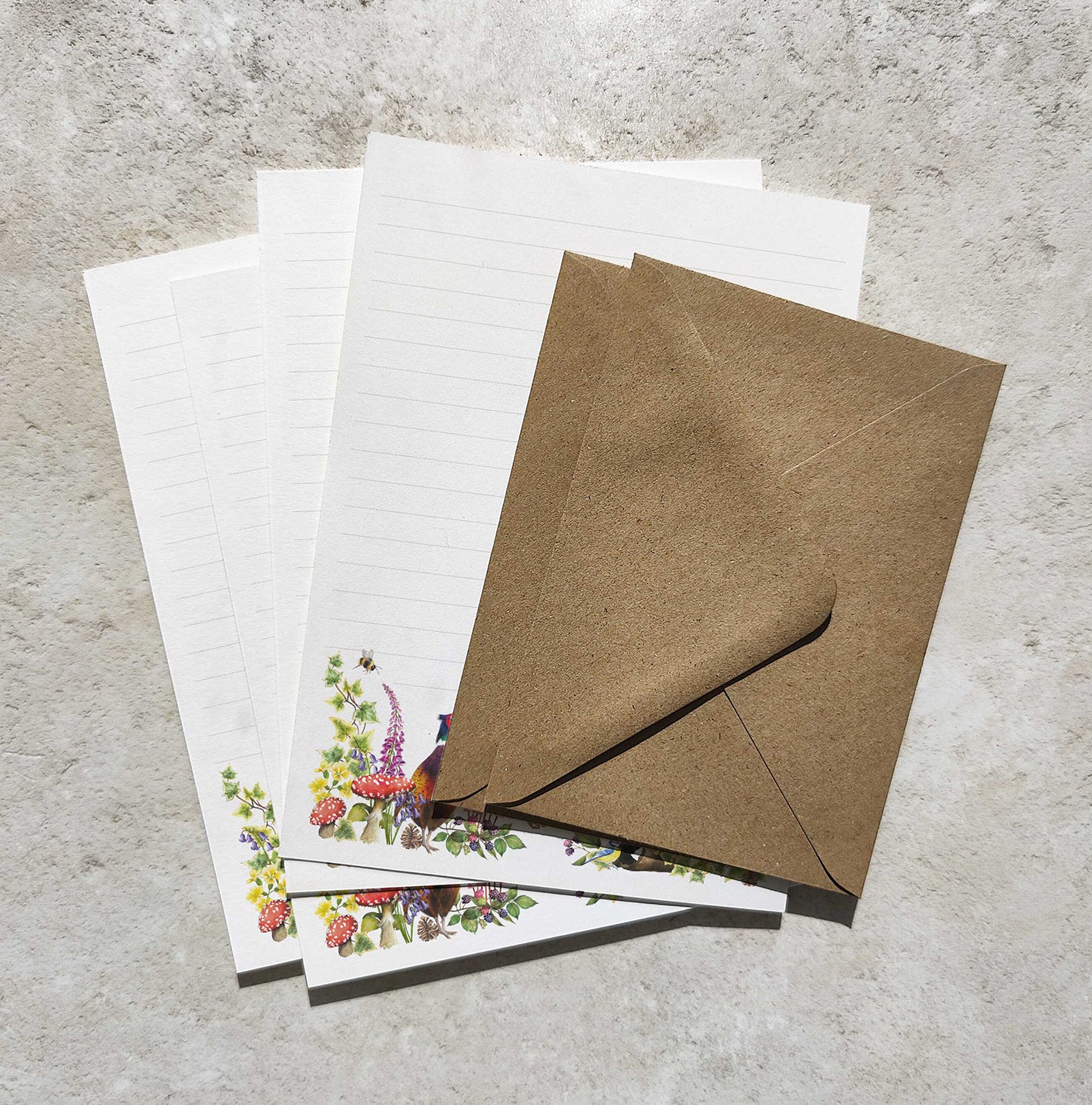 Woodland Animals Letter Writing Set