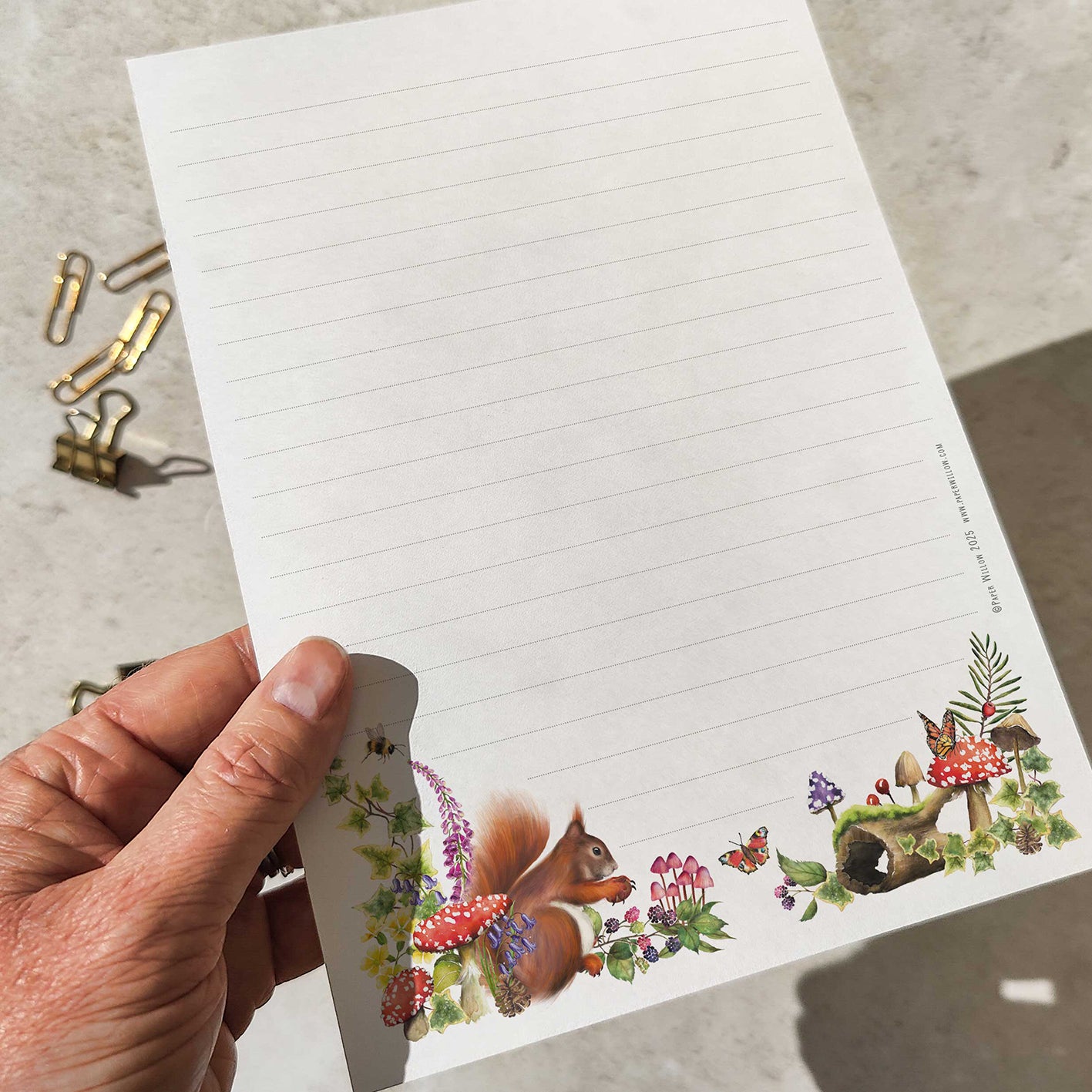 Woodland Animals Letter Writing Set