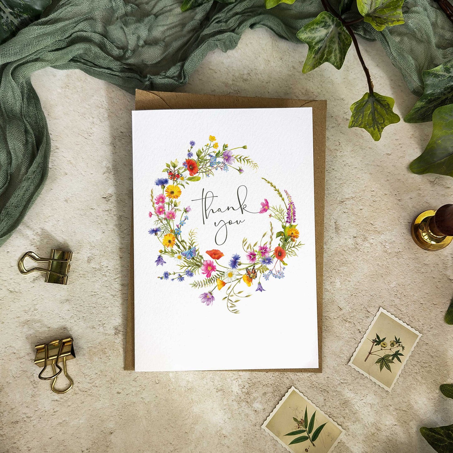 Wildflower Meadow Thank You Cards